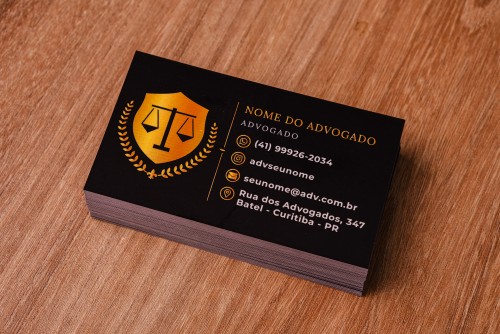 Cartão de Visita – PADRÃO 1000 unidades - Criamos sua Arte Grátis - Chame no Whatsapp