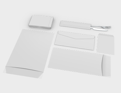 Envelope Carta Pequeno SEM IMPRESSÃO Sulfite 120g Sem Verniz 16x11,3cm - Sem Impressão - 1000 unid