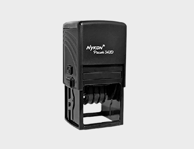 Carimbo Datador Nykon ® 343 D 43x43mm - 1x0 - 1 unid